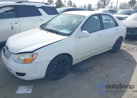 2007 Kia Spectra Ex from USA, damaged, VIN KNAFE121475420300